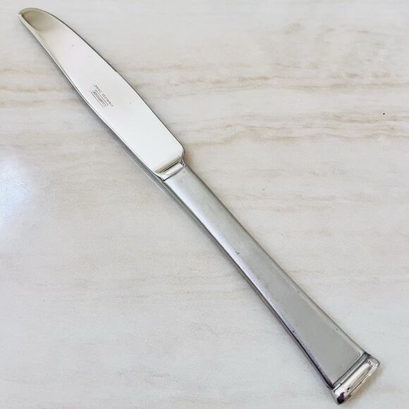 3pc CAMBRIDGE CBS98 Stainless Dinner Knife 9 3/8” Frosted 18/8 Glossy Tip & Bowl - Picture 2 of 9